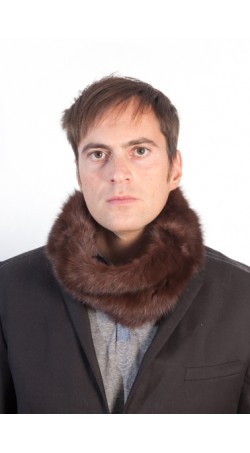 Marten fur neck warmer - unisex